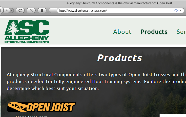 Allegheny Structural Components