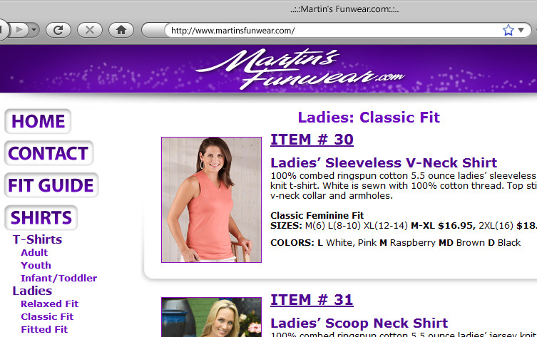Martin's Funwear